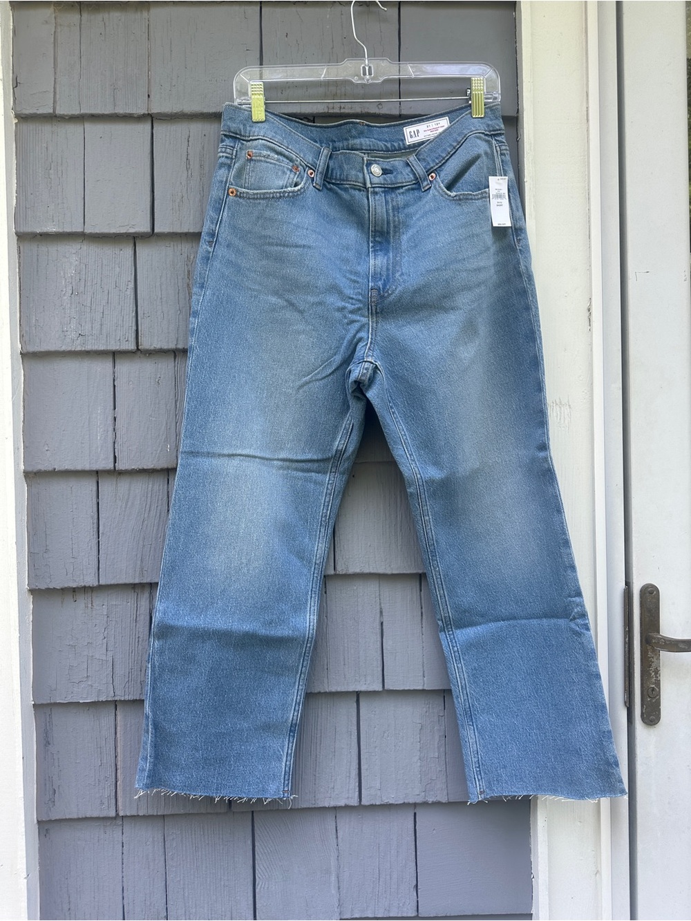 GAP 90s Slim Straight Cropped jeans 31 short NWT